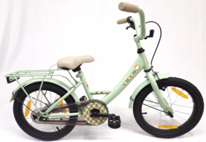 Showroom model - BikeFun meisjesfiets 16" Lots of Love Groen 4+