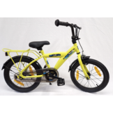 Showroom model - BikeFun jongensfiets No Limit 16" Geel 4+