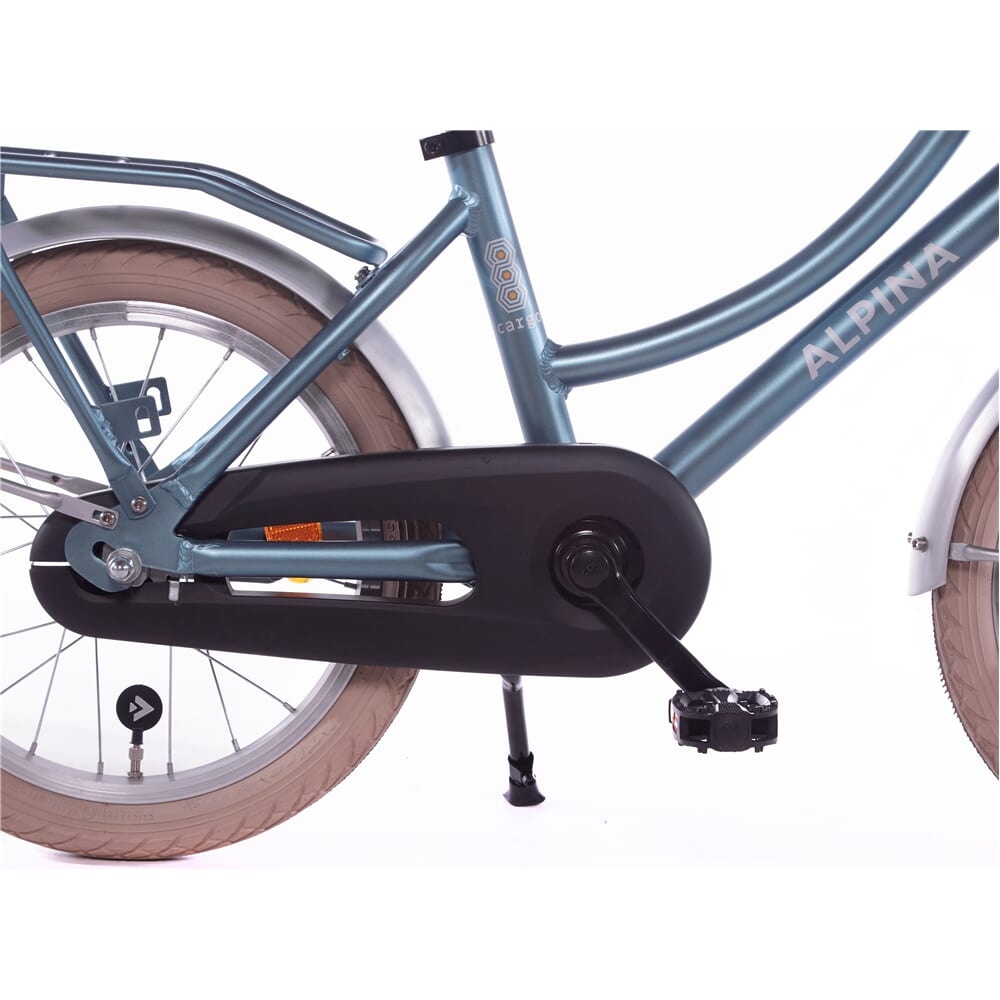 Showroom model - Alpina Cargo meisjesfiets 16" Steel Blue Matt 4+