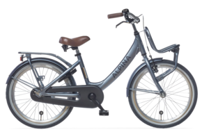 Showroom model - Alpina Clubb meisjesfiets met voordrager 20" Satin Blue Matt 6+