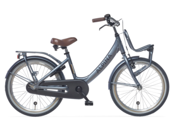 Showroom model - Alpina Clubb meisjesfiets met voordrager 20" Satin Blue Matt 6+