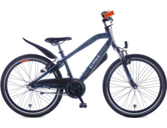 Showroom model - Alpina Trial jongensfiets 24" 3 versnellingen Classic Blue Matt 8+