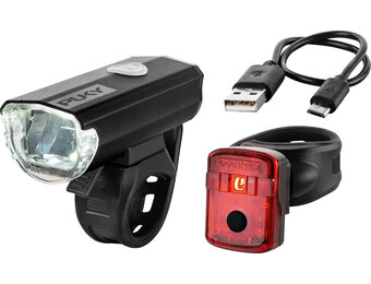 Puky Lumi verlichtingsset zwart