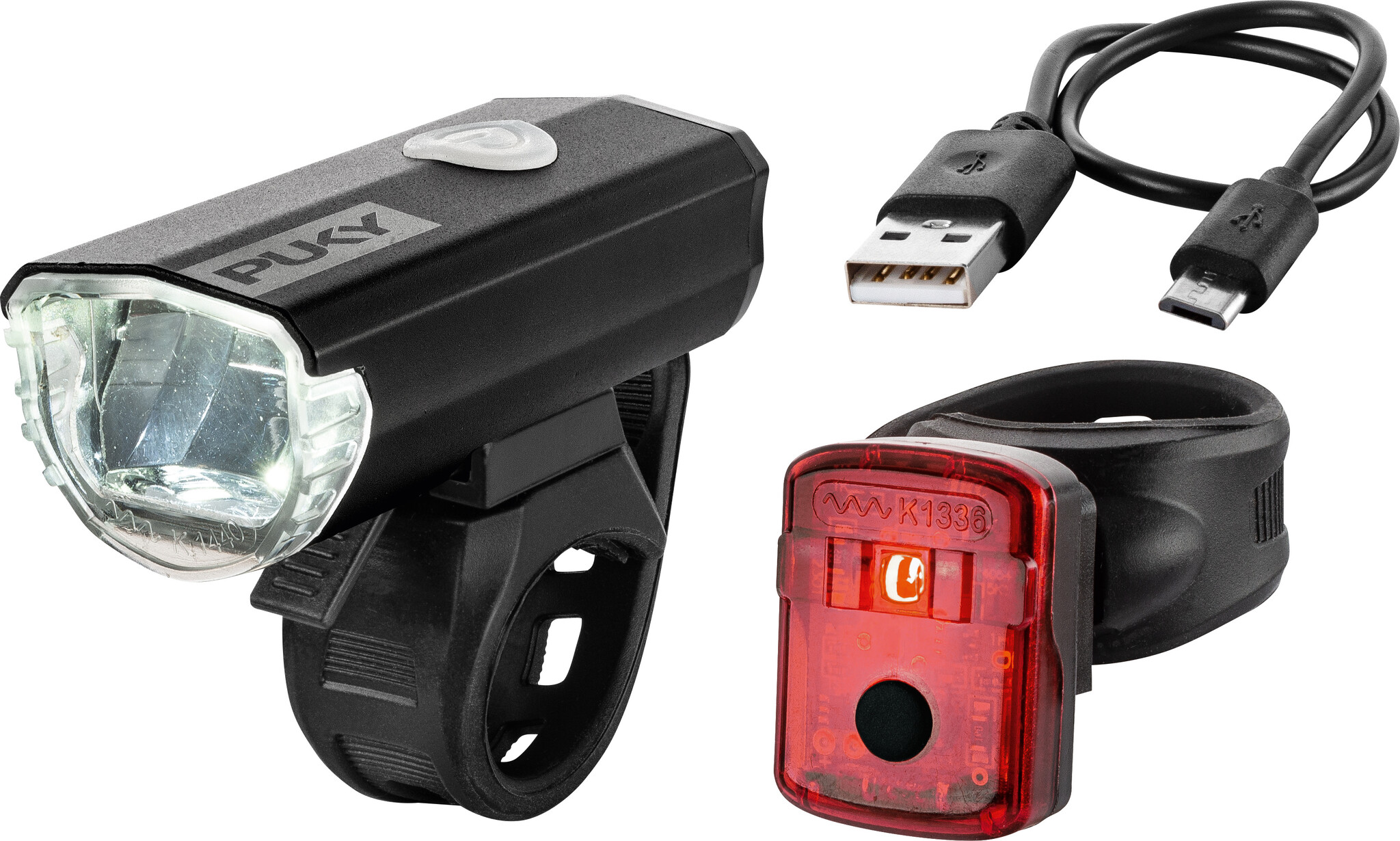 Puky Lumi verlichtingsset zwart