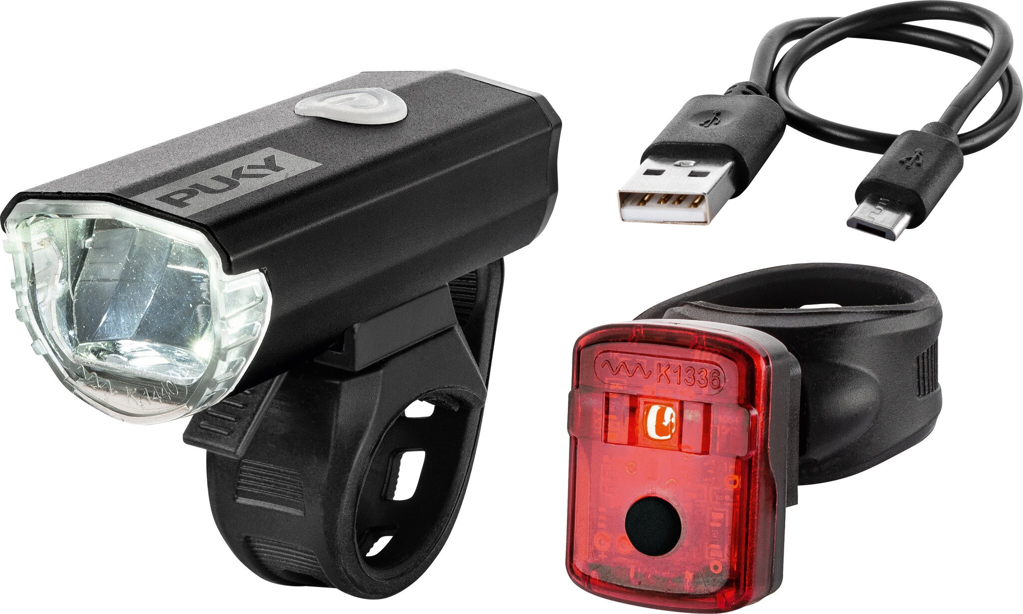 Puky Lumi verlichtingsset zwart