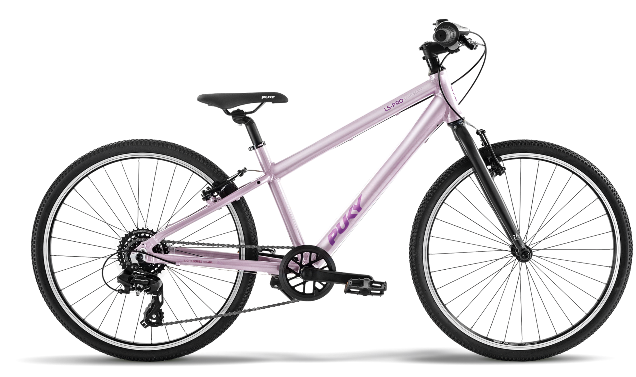 Puky LS-PRO 24" 8-versnelling pink-antraciet 8+