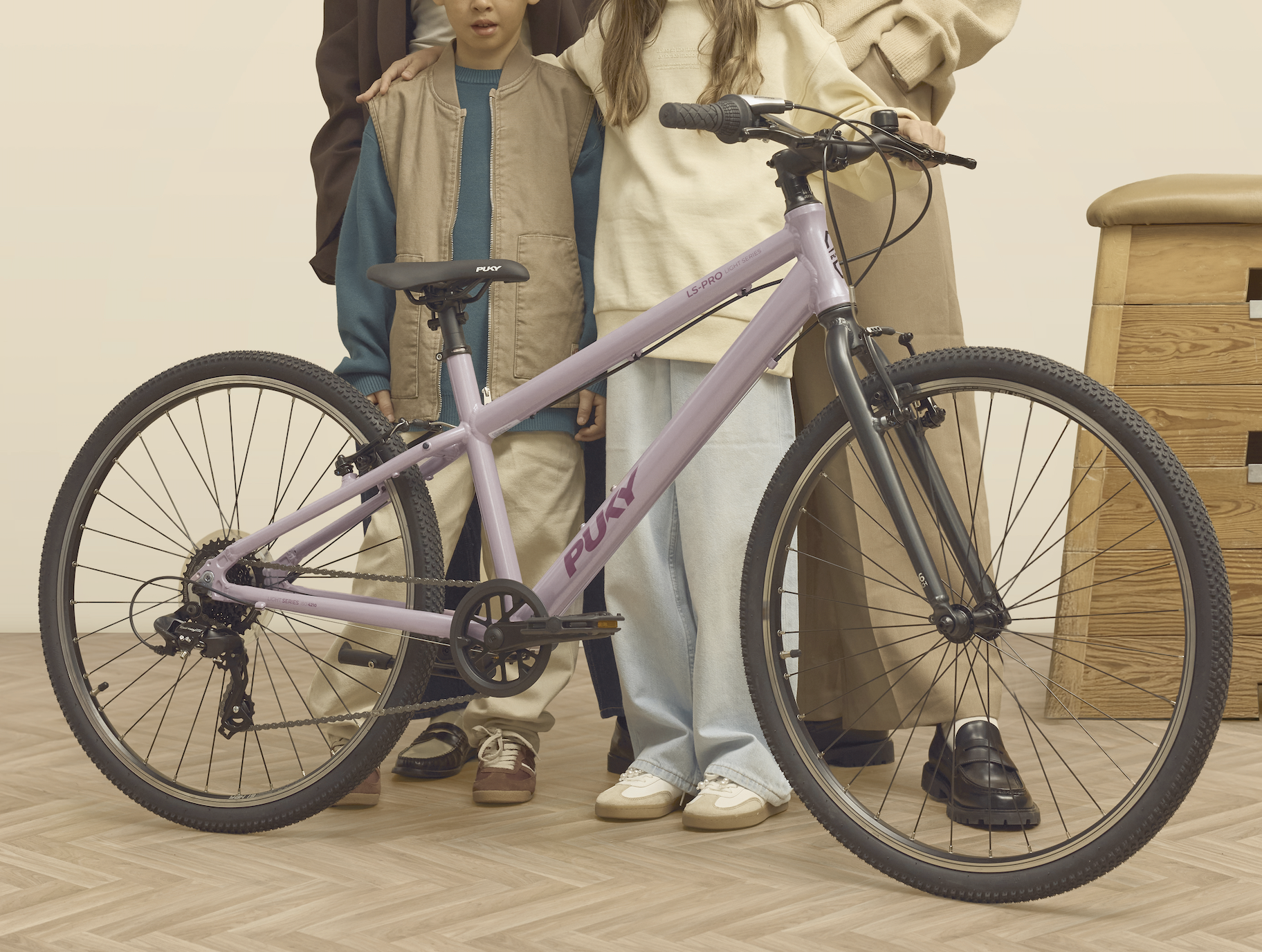 Puky LS-PRO 26" 8-versnelling pearl pink-antraciet 10+