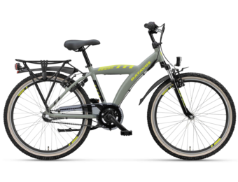 Batavus Snake jongensfiets 24" 3-speed Tactical Green 8+