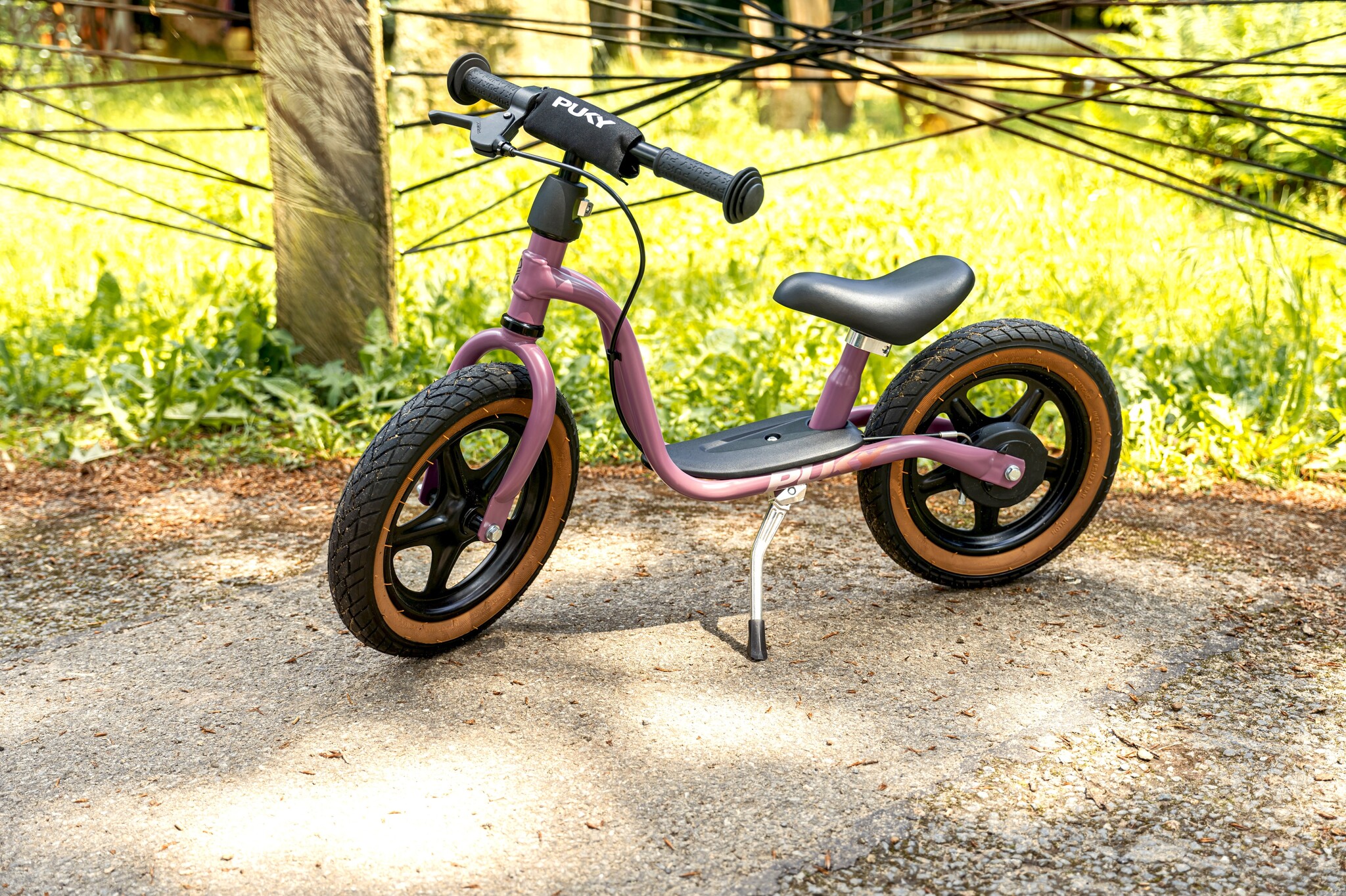 Puky loopfiets met handrem Perky Purple 2,5+