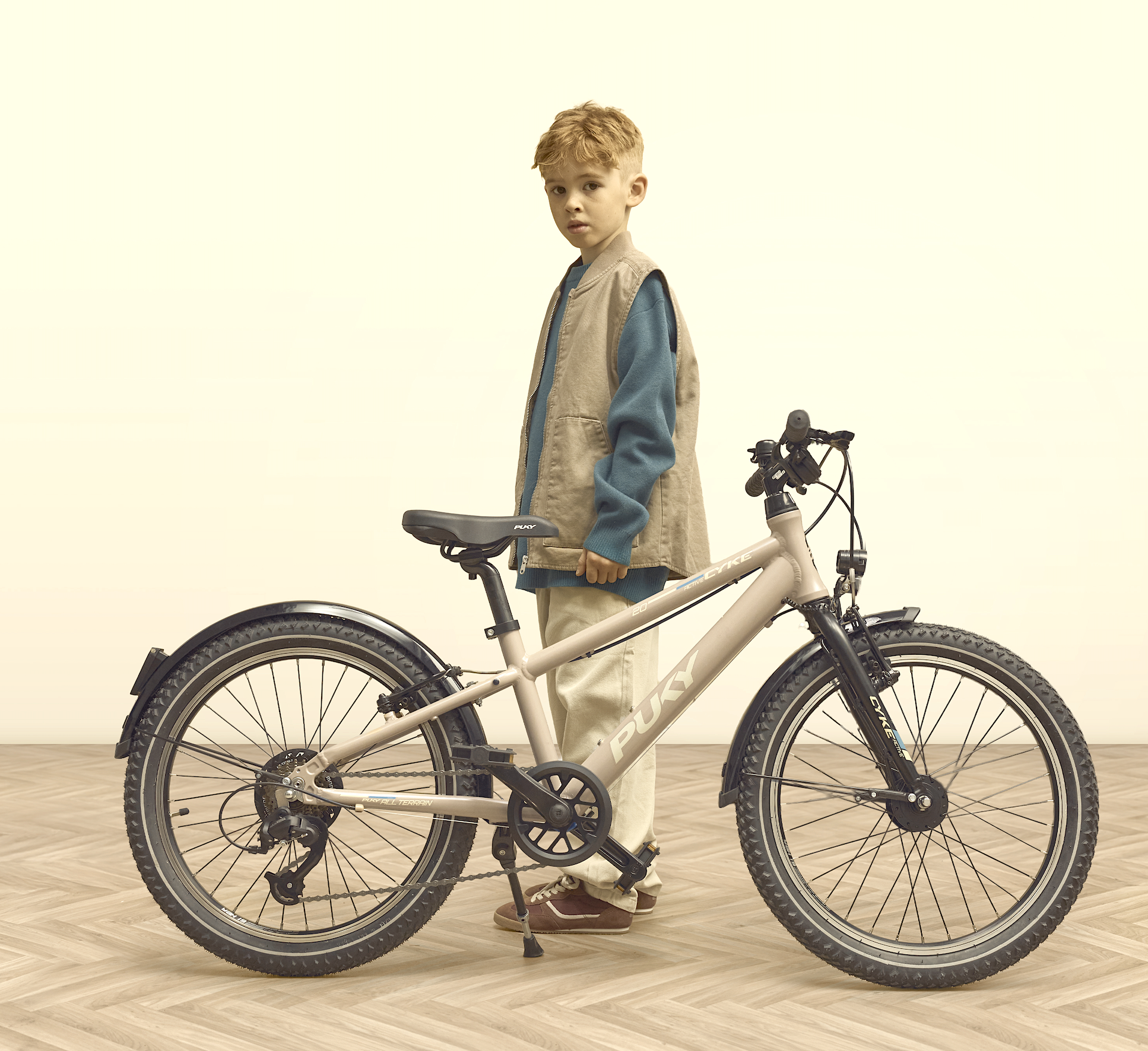 Puky CYKE Active 20" 7-versnelling Dusty Sand - Black 6+