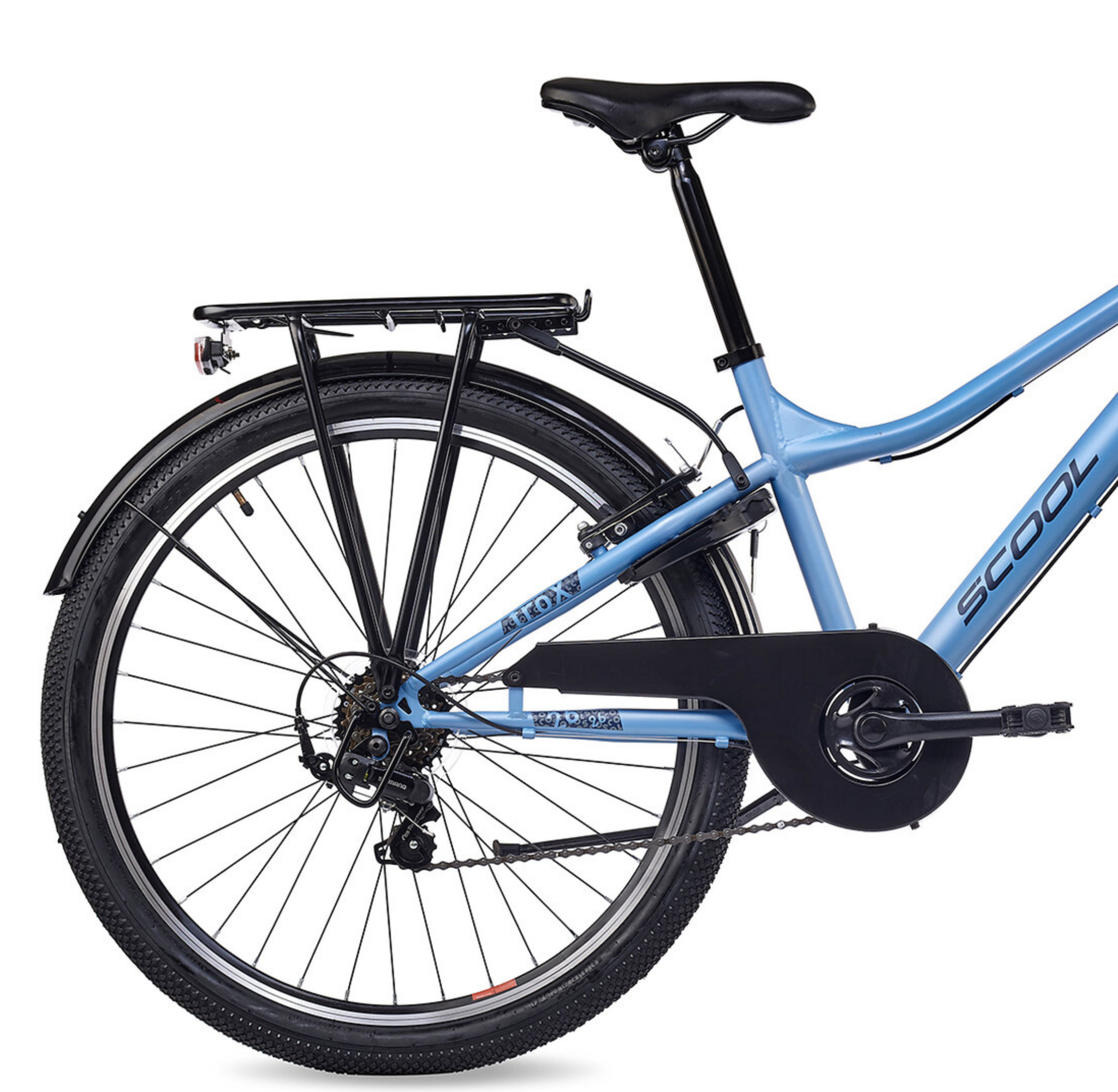 S'COOL troX 26" Ice Blue 6-Speed 10+