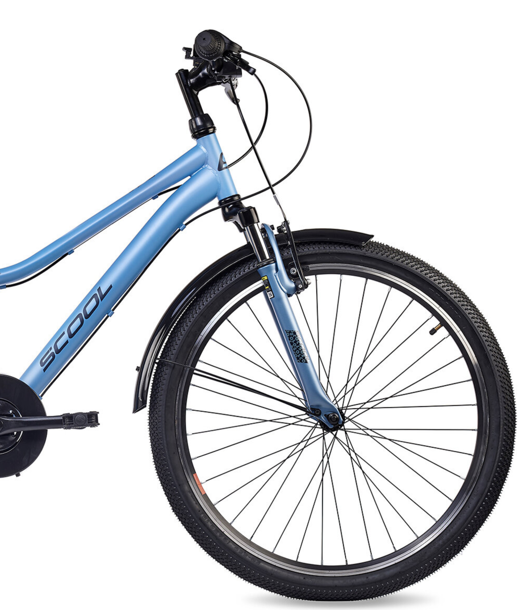 S'COOL troX 26" Ice Blue 6-Speed 10+