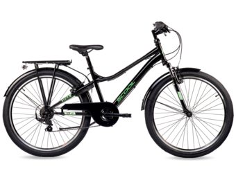 S'COOL troX 26" Black-Neon 6-Speed 10+