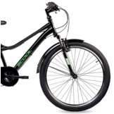 S'COOL troX 26" Black-Neon 6-Speed 10+