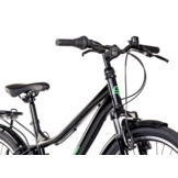 S'COOL troX 26" Black-Neon 6-Speed 10+