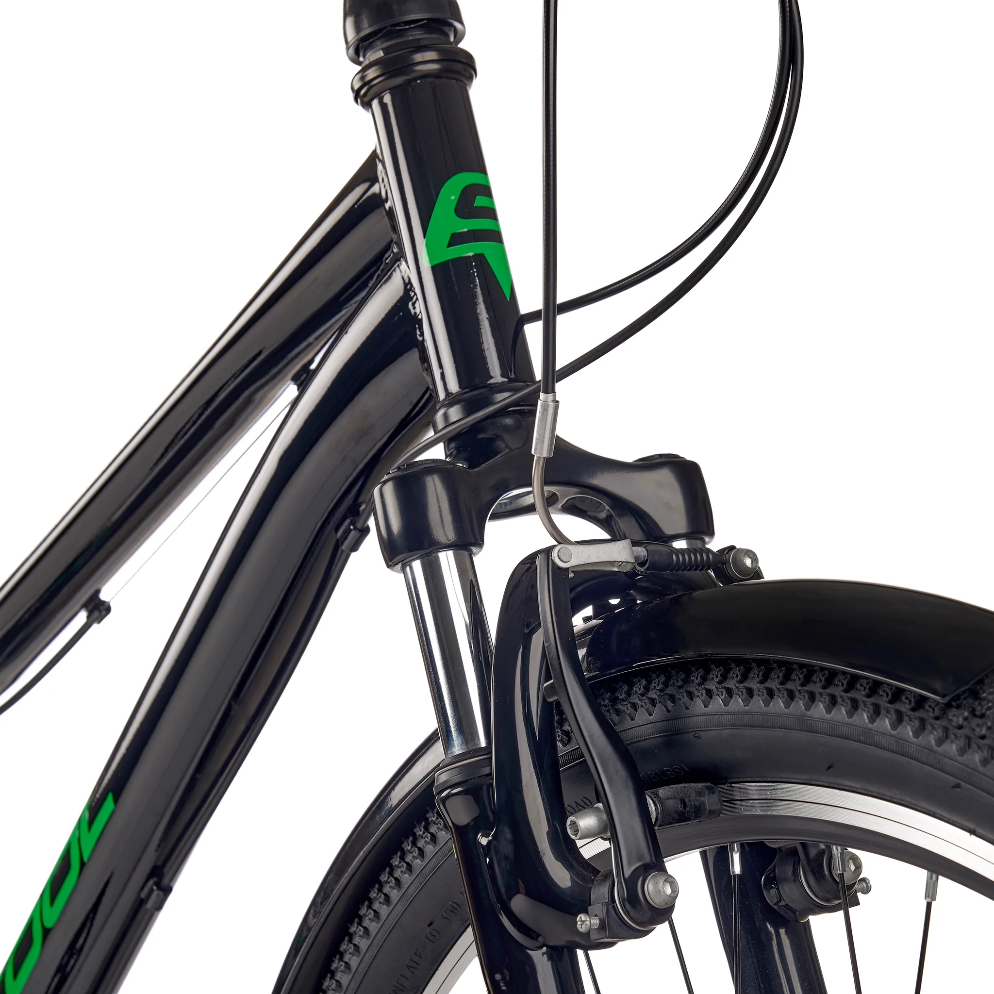 S'COOL troX 26" Black-Neon 6-Speed 10+