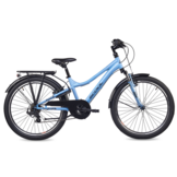 S'COOL troX 24" Ice Blue 6-Speed 8+