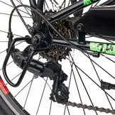 S'COOL troX 24" Black-Neon 6-Speed 8+