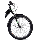 S'COOL troX 24" Black-Neon 6-Speed 8+
