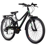 S'COOL troX 24" Black-Neon 6-Speed 8+