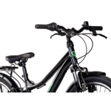 S'COOL troX 24" Black-Neon 6-Speed 8+