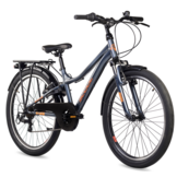S'COOL troX 24" Grey-Orange 6-Speed 8+