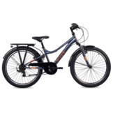 S'COOL troX 24" Grey-Orange 6-Speed 8+