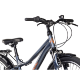 S'COOL troX 24" Grey-Orange 6-Speed 8+
