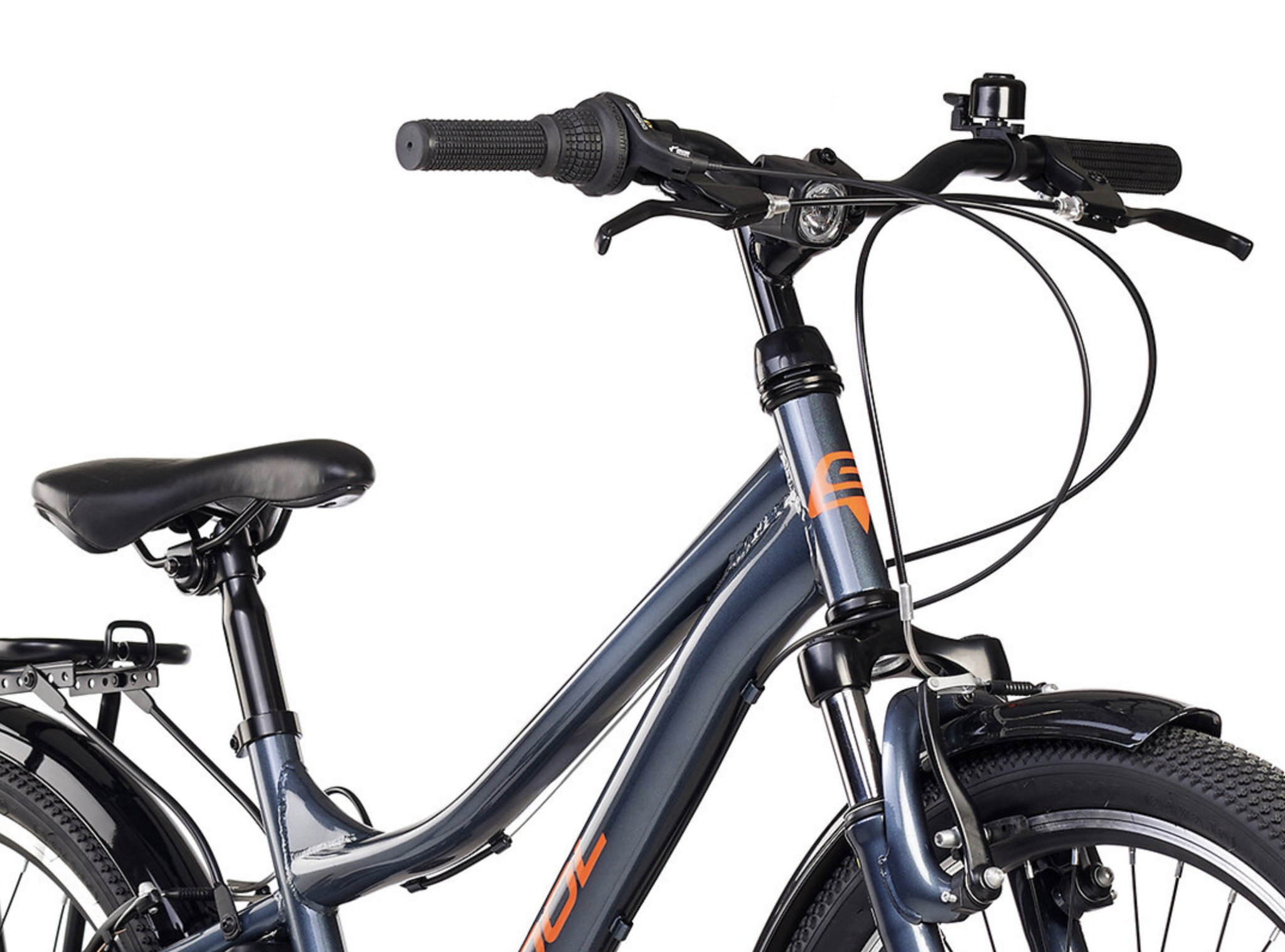 S'COOL troX 24" Grey-Orange 6-Speed 8+