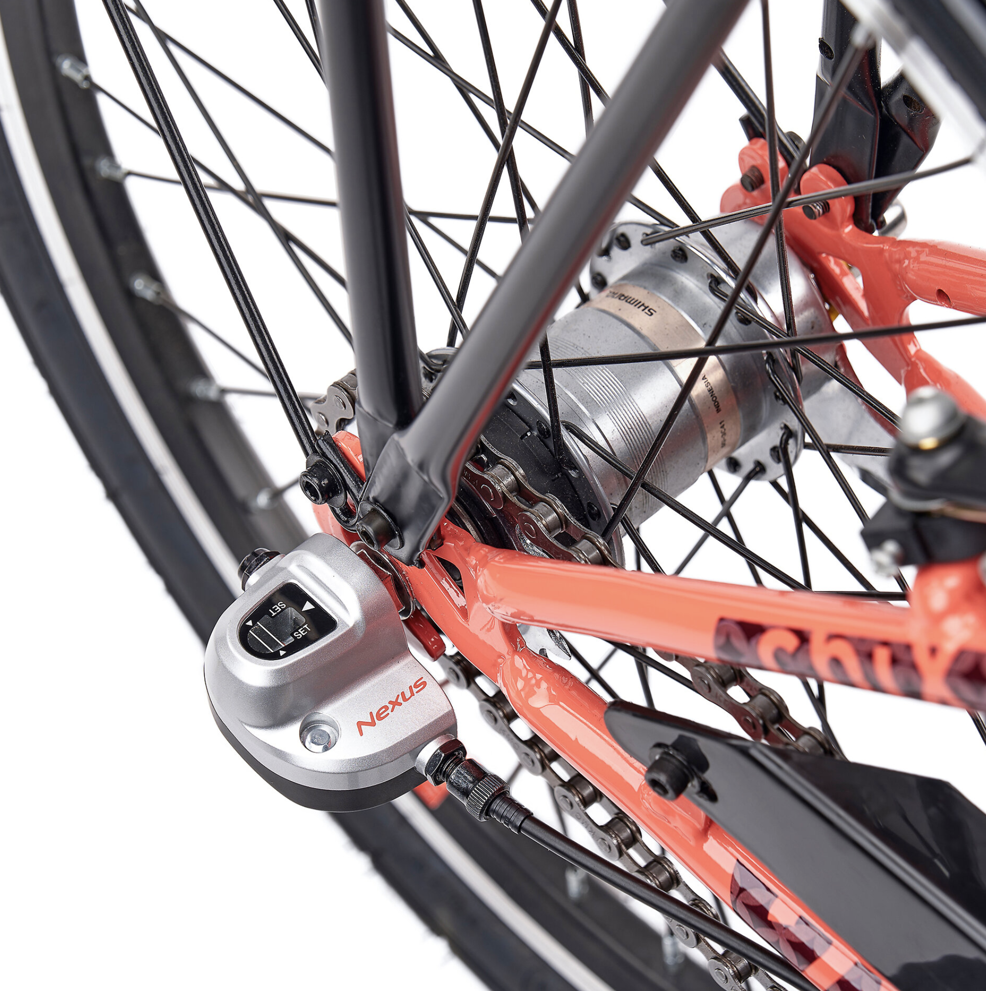 S'COOL chiX Steel 20" Coral - Dark Red 3-Speed 6+