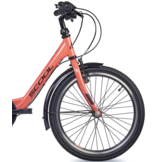 S'COOL chiX Steel 20" Coral - Dark Red 3-Speed 6+