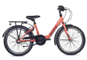 S'COOL chiX Steel 20" Coral - Dark Red 3-Speed 6+