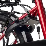 S'COOL chiX Steel 20" Rood - Wit 3-Speed 6+