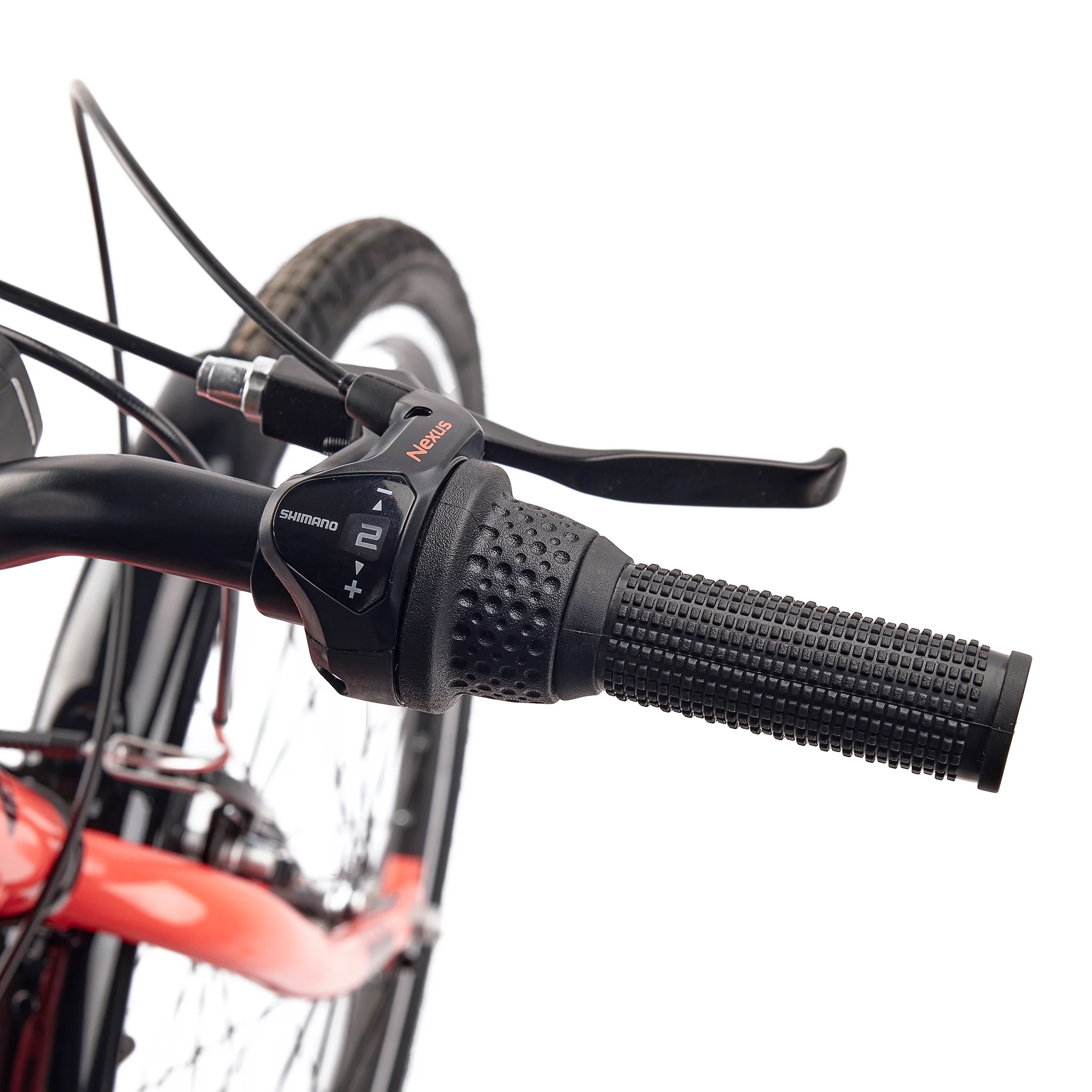 S'COOL chiX Steel 24" Coral - Dark Red 3-Speed 8+