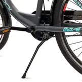 S'COOL chiX Steel 24" Dark Grey - Aqua 3-Speed 8+