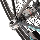 S'COOL chiX Steel 24" Dark Grey - Aqua 3-Speed 8+