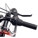 S'COOL chiX Steel 24" Rood - Wit 3-Speed 8+