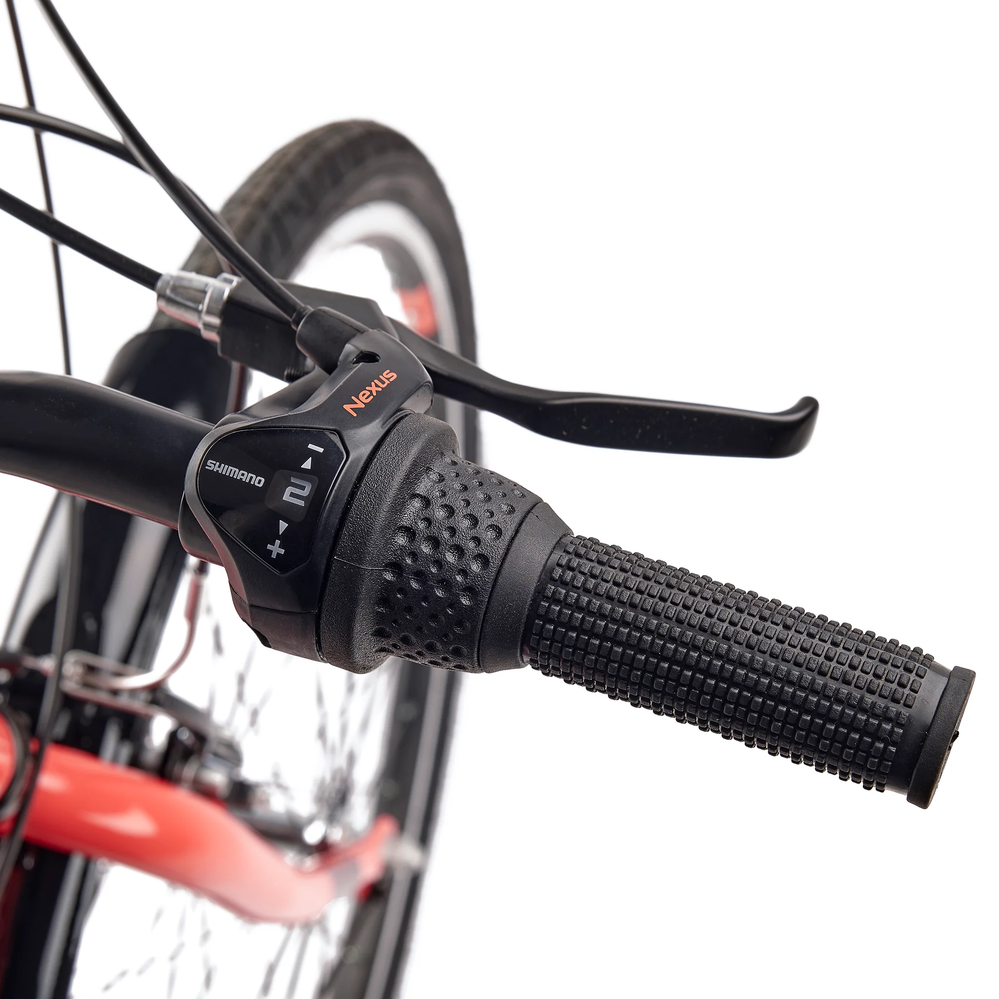 S'COOL chiX Steel 26" Coral - Dark Red 3-Speed 10+