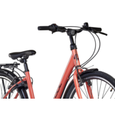 S'COOL chiX Steel 26" Coral - Dark Red 3-Speed 10+