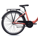 S'COOL chiX Steel 26" Coral - Dark Red 3-Speed 10+