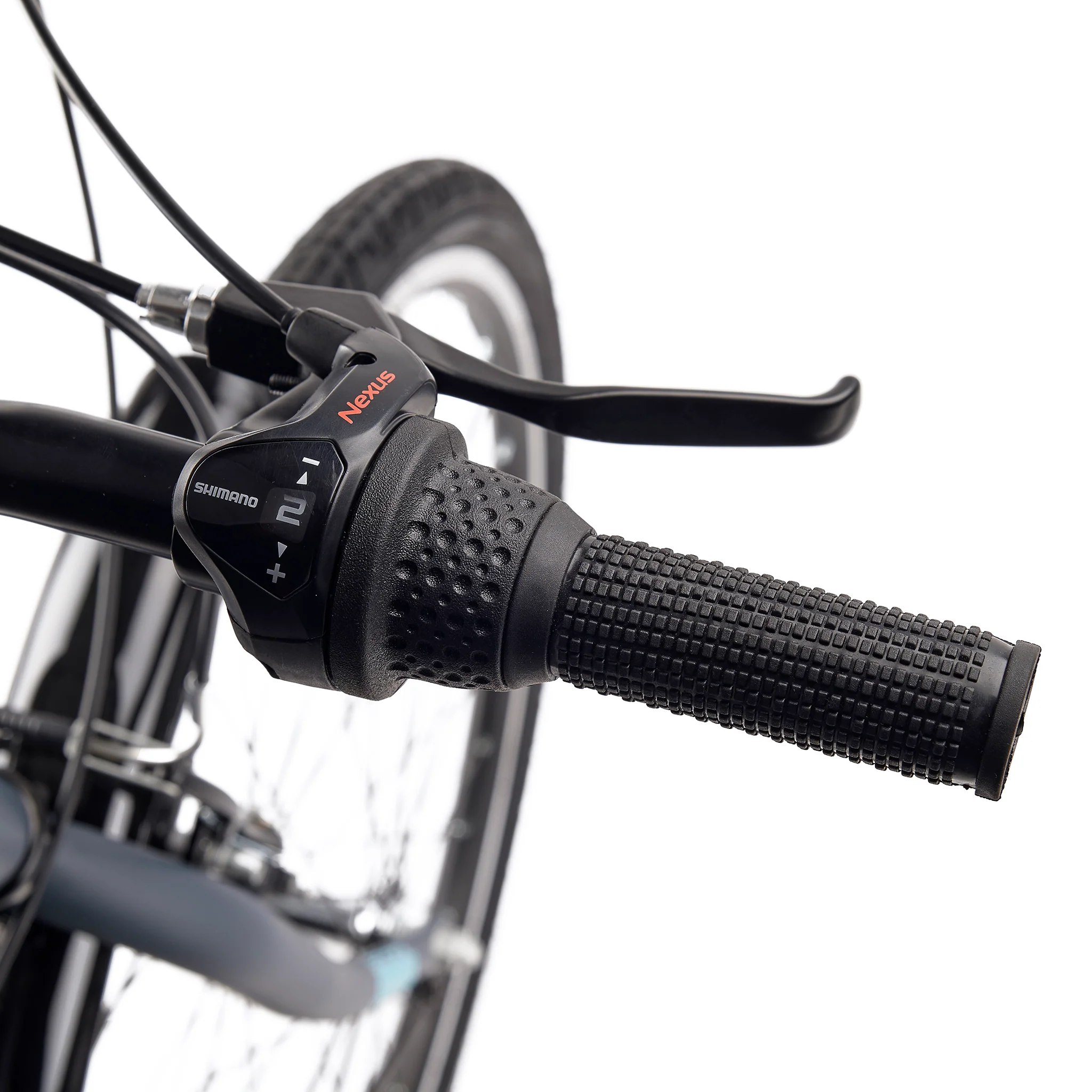 S'COOL chiX Steel 26" Dark Grey - Aqua 3-Speed 10+