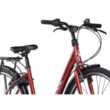 S'COOL chiX Steel 26" Rood - Wit 3-Speed 10+