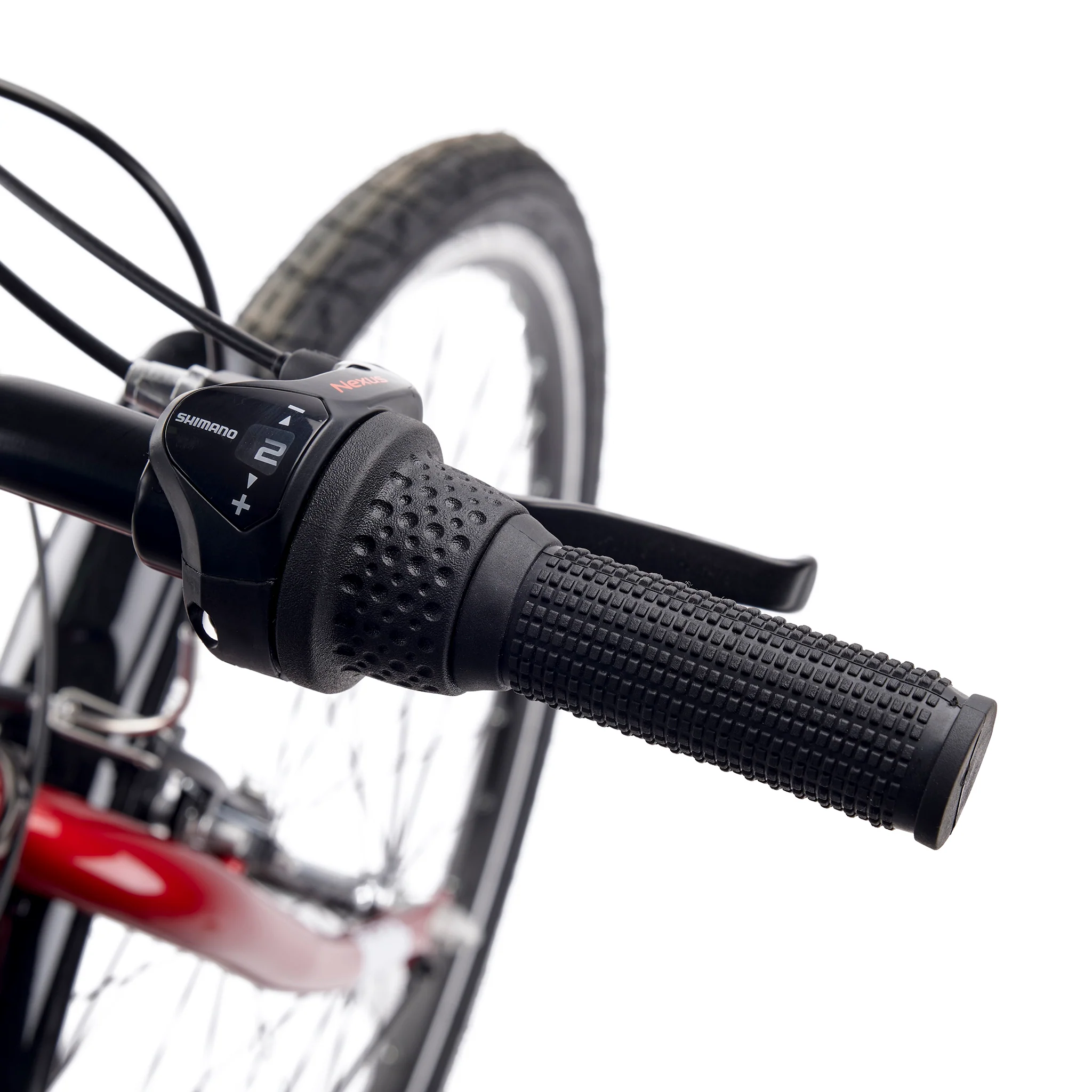 S'COOL chiX Steel 26" Rood - Wit 3-Speed 10+