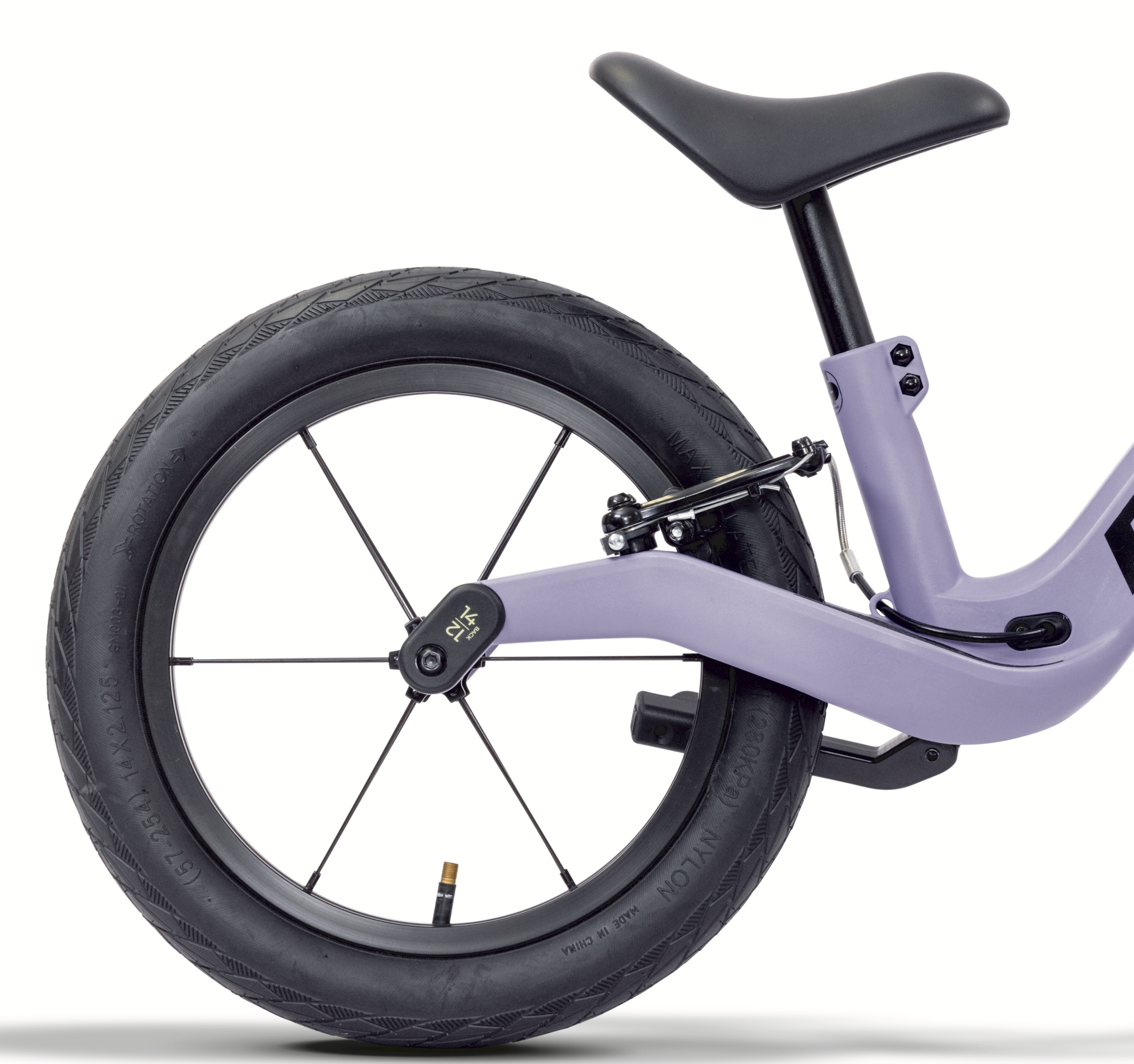 Puky NEXT 14" loopfiets met handrem Lavender 2,5+
