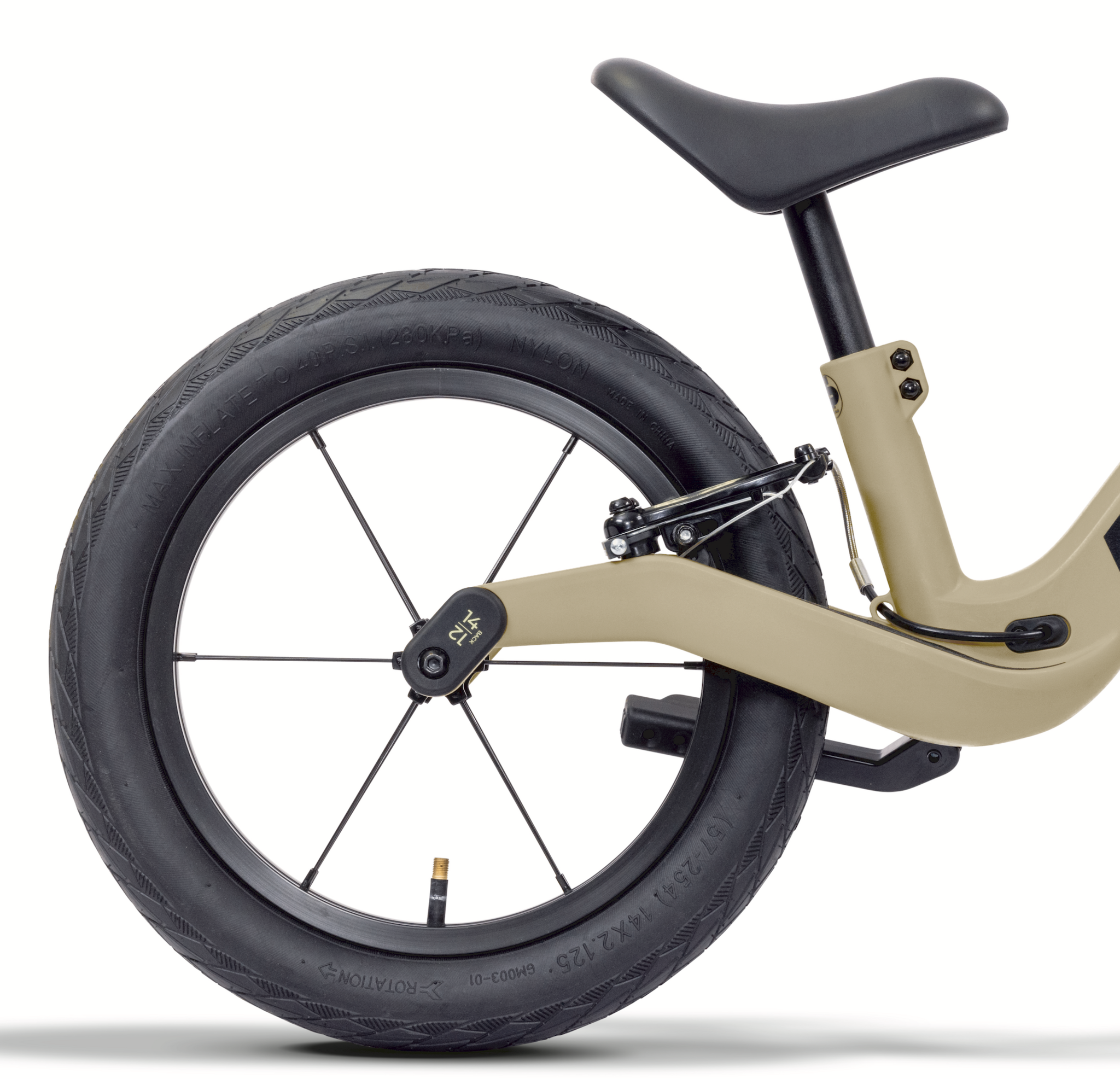 Puky NEXT 14" loopfiets met handrem Sand 2,5+