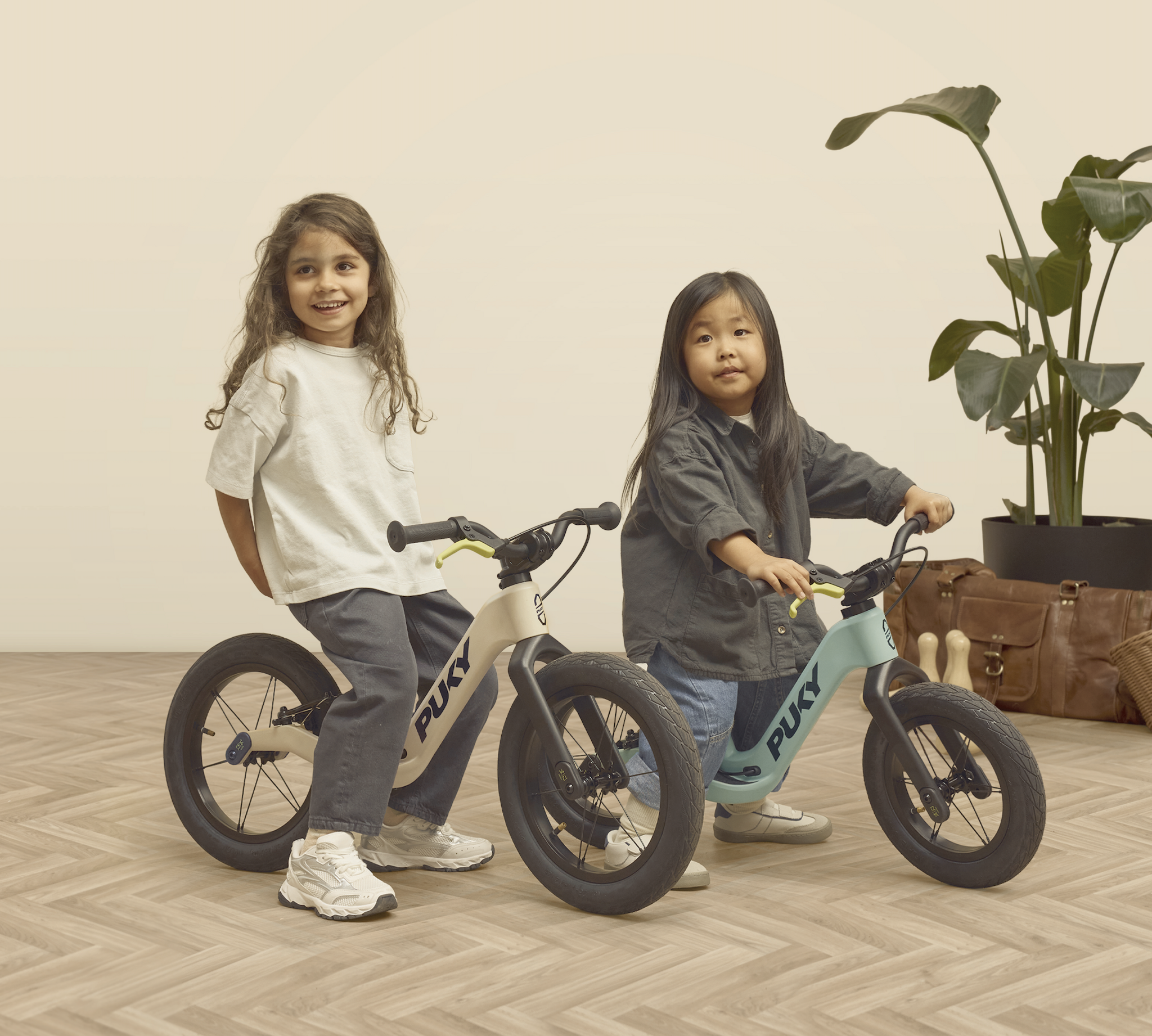 Puky NEXT 12" loopfiets met handrem Sand 2+