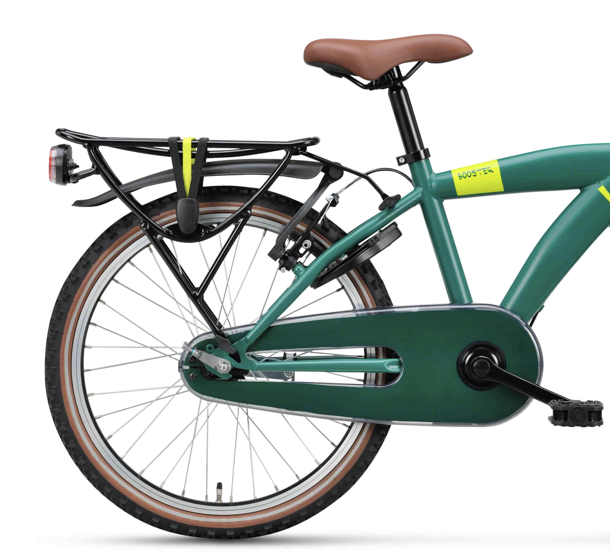 Showroom model - Loekie Booster 20" jongensfiets Groen 6+