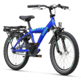 Tweedekans - Loekie Snake jongensfiets 20" Cobalt Blauw 6+