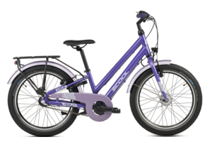 S'COOL chiX pro alu 20" Purple - Lavender 3-Speed 6+