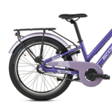 S'COOL chiX pro alu 20" Purple - Lavender 3-Speed 6+